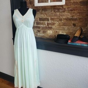Vintage mint gown
